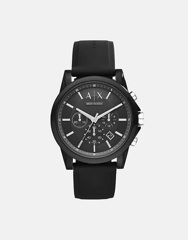 asos Armani Exchange AX1326 Outerbanks Silicone Watch
