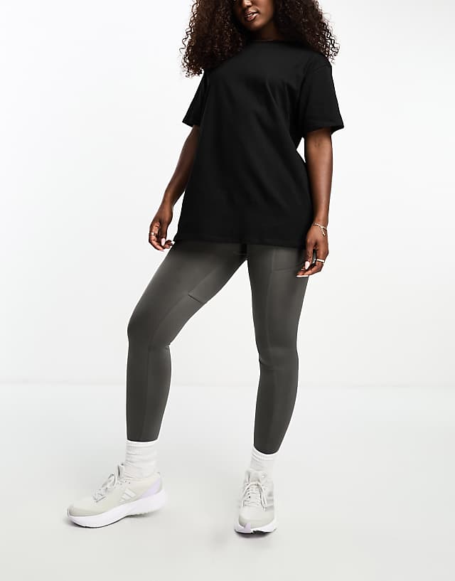Asos AS0S4505 Icon Oversized T-shirt With Quick Dry In Black