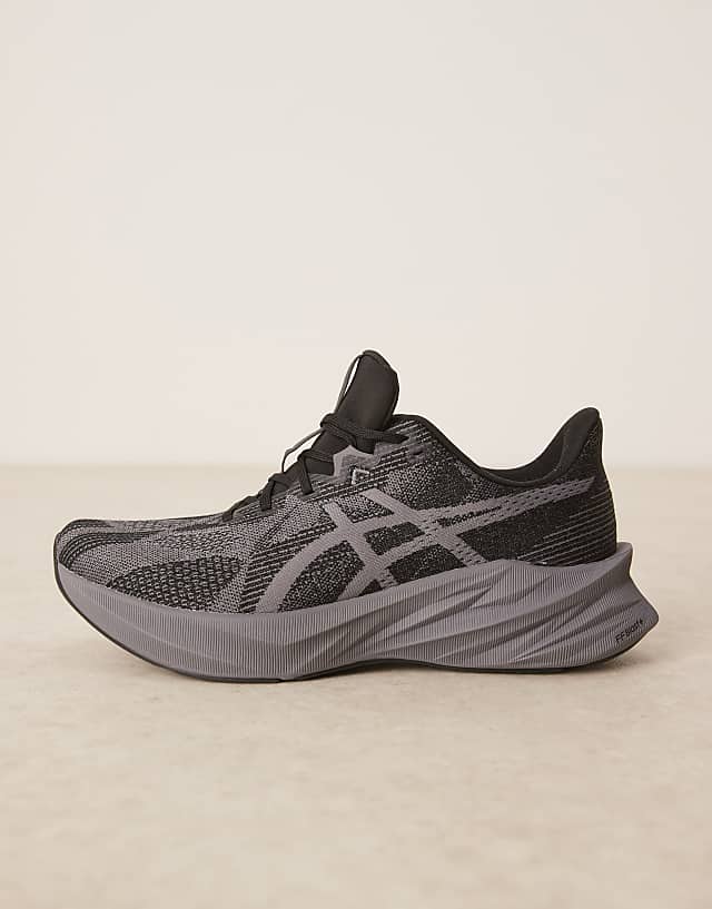 Asos Asics Dynablast 5 Running Trainers In Carbon And Black
