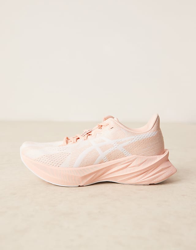 Asos Asics Dynablast 5 Running Trainers In Pink And White