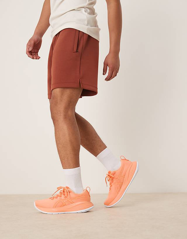 Asos Asics Gel-Cumulus 27 Lite-show Running Trainers In Lite-show And Mojave