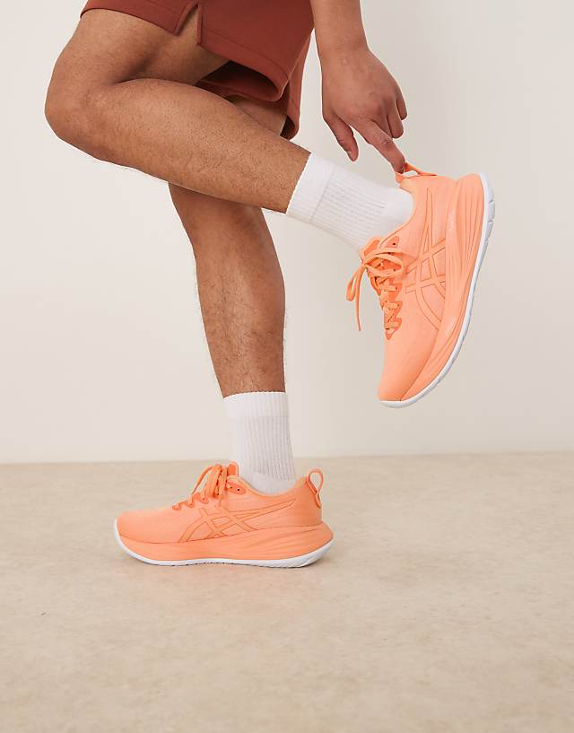 asos Asics Gel-Cumulus 27 lite-show running trainers in lite-show and mojave
