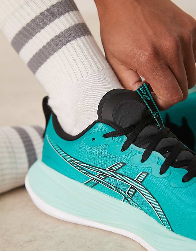 Asos Asics Gel-Cumulus 27 Running Trainers In Wave Teal And Illuminate Mint