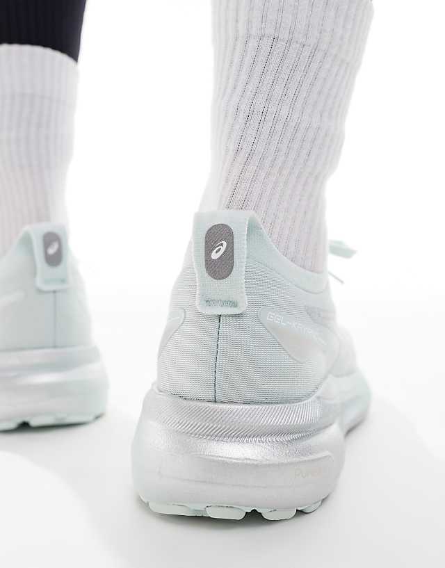 Asos Asics Gel-Kayano 31 Stability Running Trainers In Pure Aqua And Pure Silver