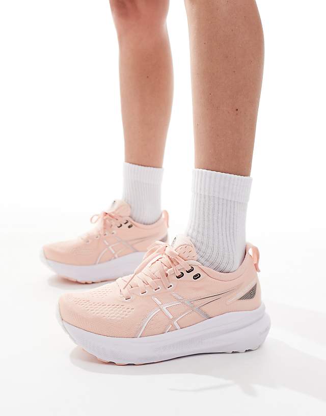 Asos Asics Gel-Kayano 31 Stability Running Trainers In Breeze And White