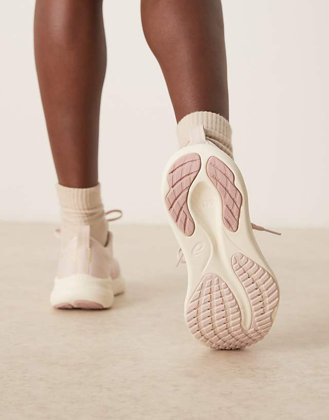 Asos Asics Gel-pulse 16 Running Trainers In Mineral Beige And Cream