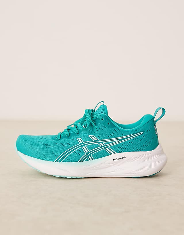 Asos Asics Gel-pulse 16 Running Trainers In Wave Teal And Soothing Sea