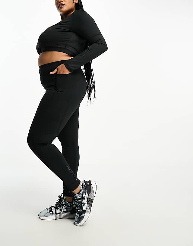 Asos 4505 Curve Icon Run Tie Legging