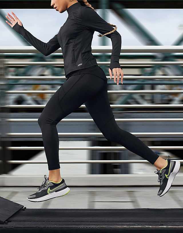 asos 4505 Icon run tie waist legging with pocket