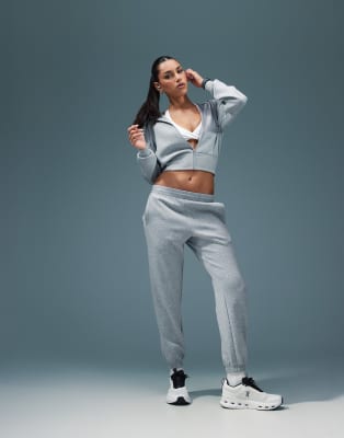 Asos ASOS 4505 Performance Fleece Tracksuit In Grey