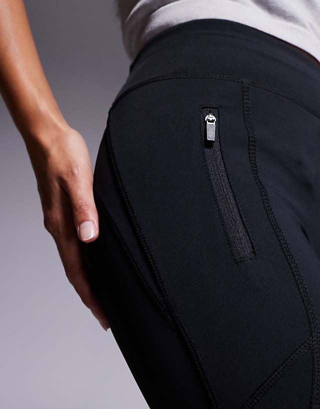 Asos 4505 Petite Icon Run Tie Waist Legging