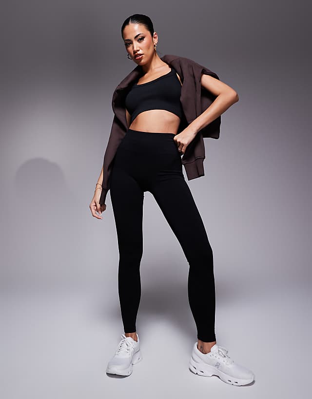asos 4505 sculpting seamless performance set