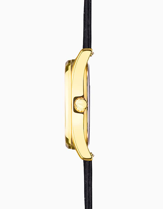 Asos Accurist Everyday Gents Watch In Black