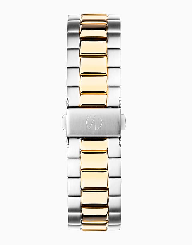 Asos Accurist Everyday Gents Watch In Grey