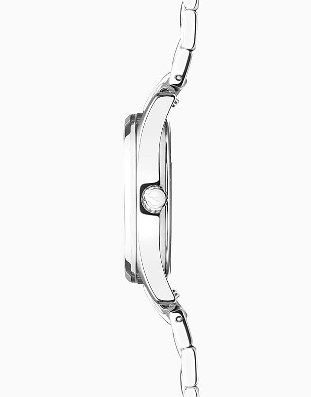 Asos Accurist Everyday Gents Watch In Grey