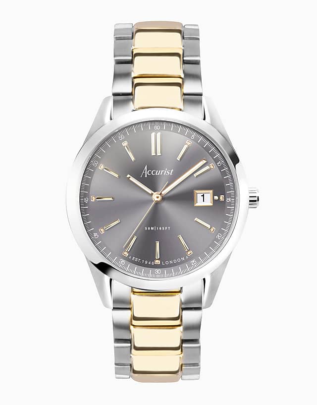 asos Accurist Everyday gents watch in grey