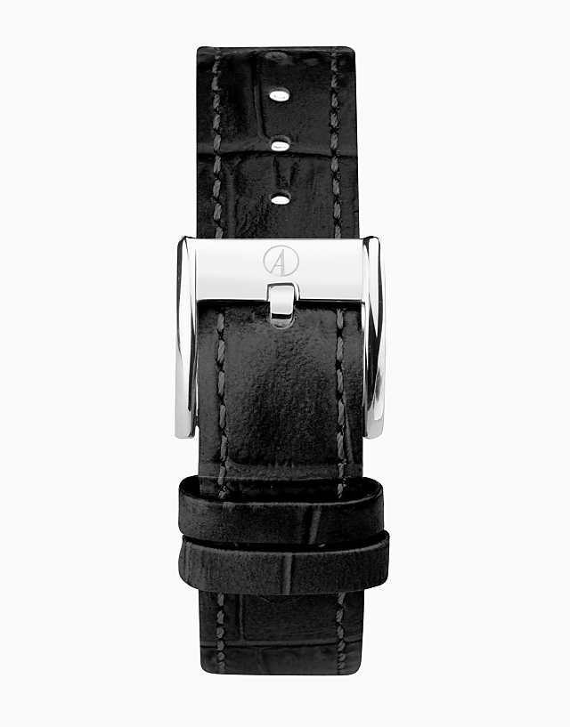Asos Accurist Everyday Unisex Watch In Silver