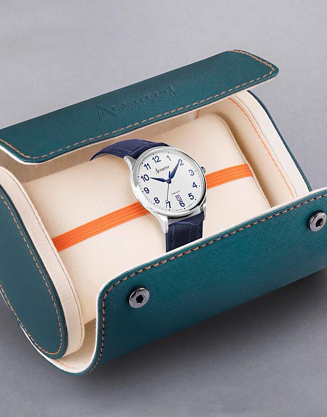 Asos Accurist Gents Classic Watch In White