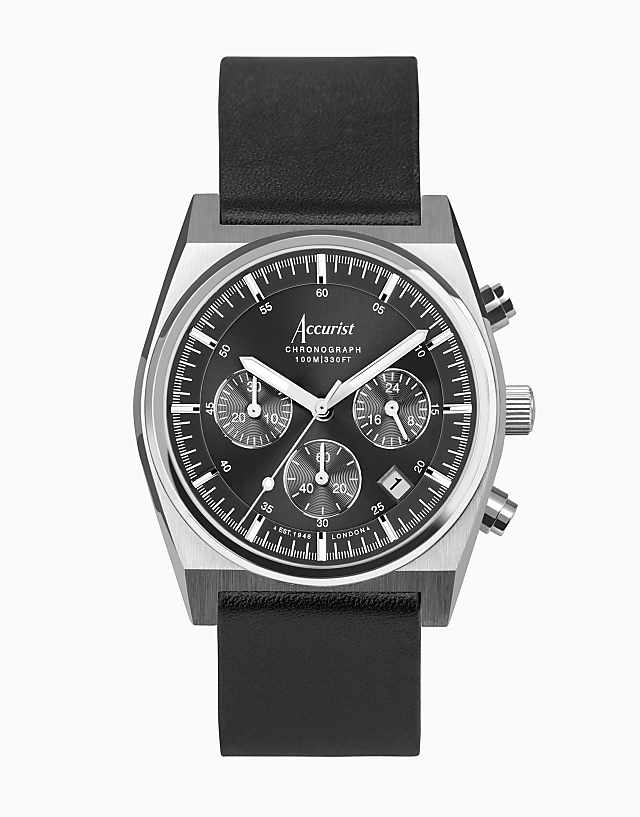 asos Accurist Origin gents watch in black