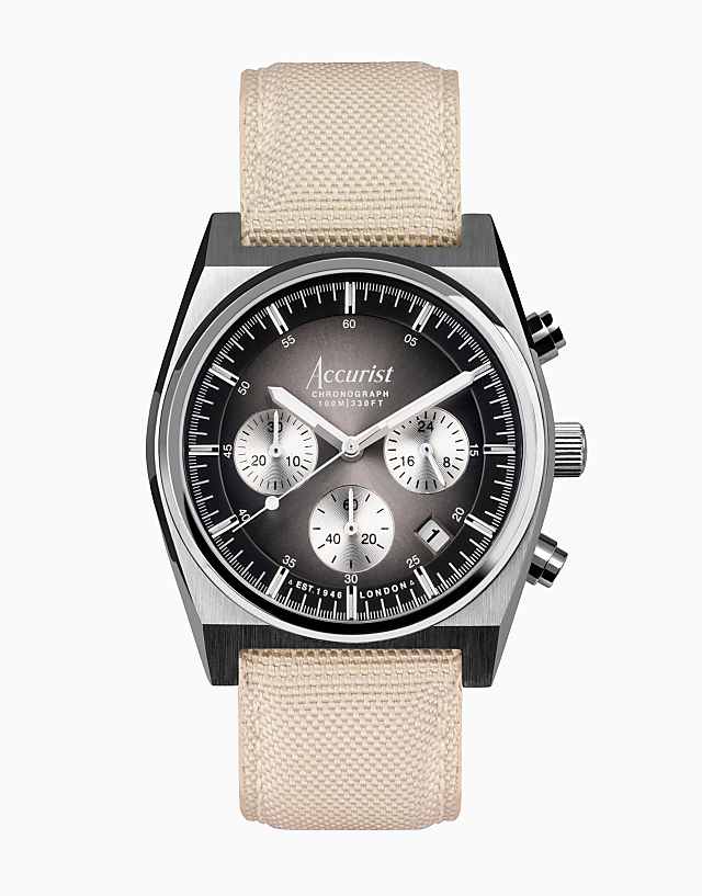asos Accurist Origin gents watch in black