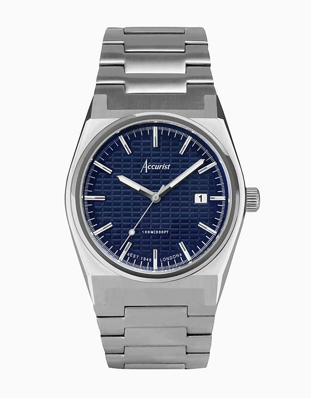 asos Accurist Origin gents watch in blue