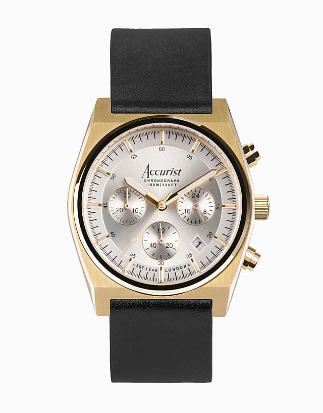 asos Accurist Origin gents watch in silver