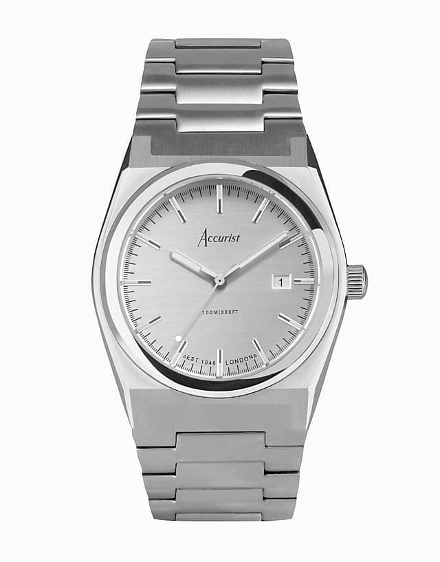 asos Accurist Origin gents watch in silver
