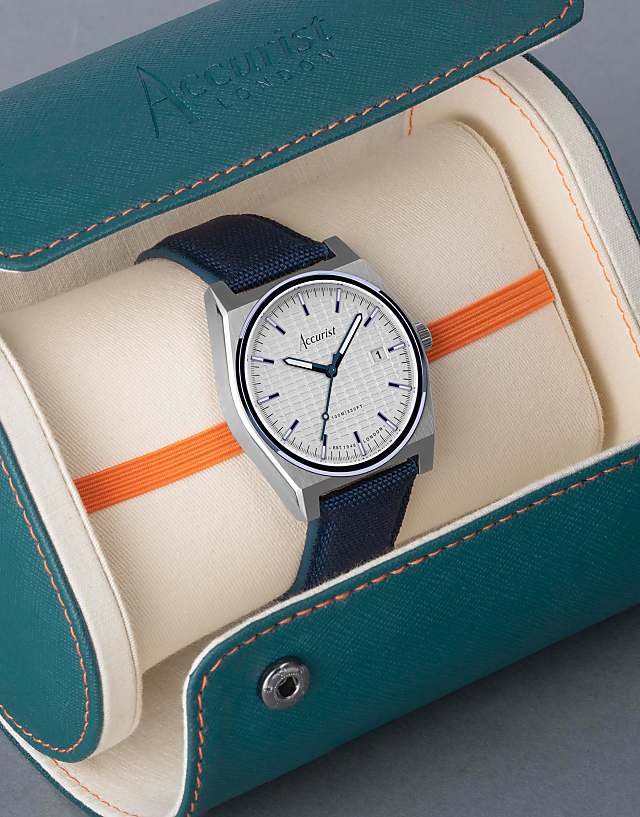 Asos Accurist Origin Gents Watch In White
