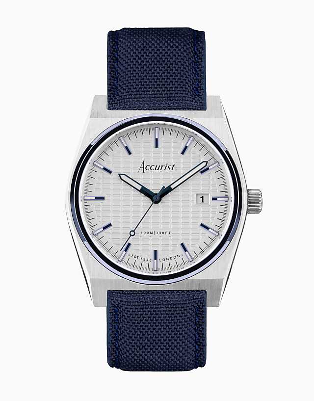 asos Accurist Origin gents watch in white