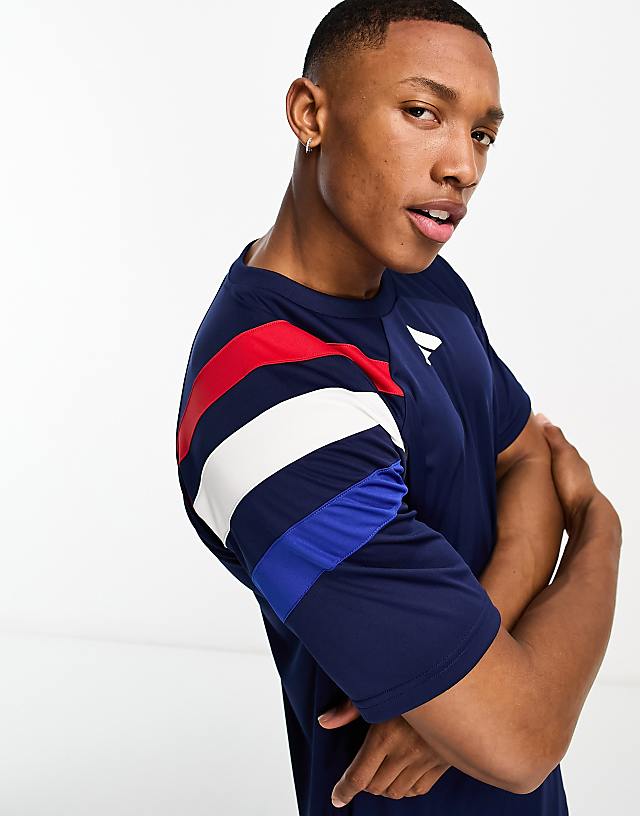 asos adidas Football Fortore 23 t-shirt in navy