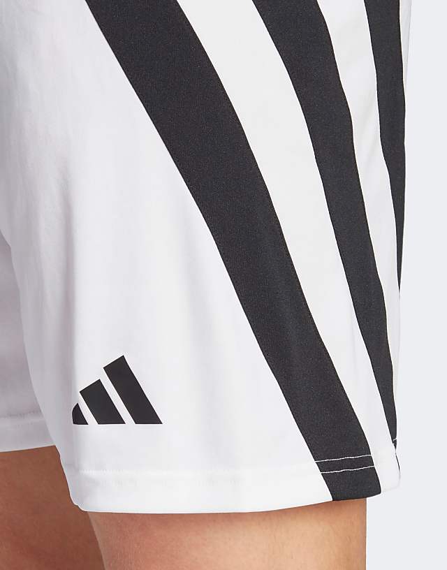 Asos Adidas Football Shorts In White