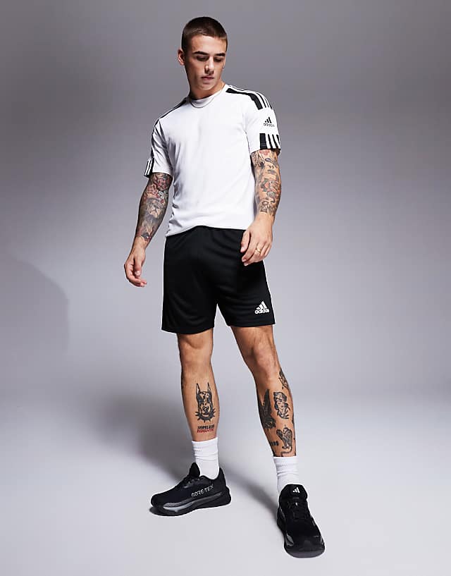 Asos Adidas Football Squadra 21 Shorts In Black