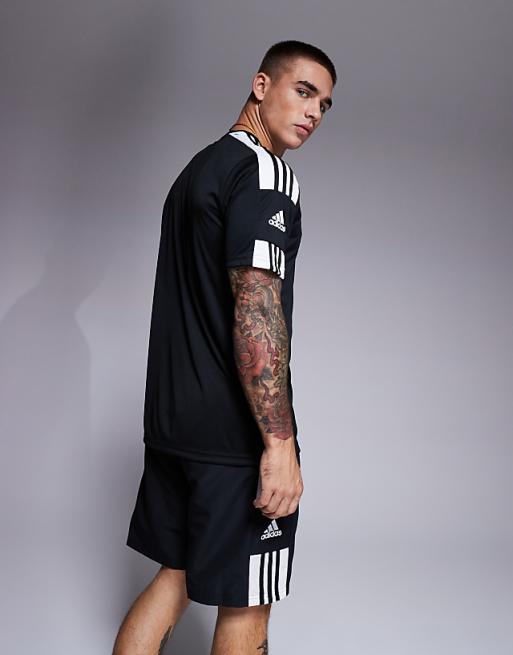 Asos Adidas Football Squadra 21 T-shirt In Black