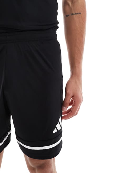 Asos Adidas Football Squadra 25 Shorts In Black
