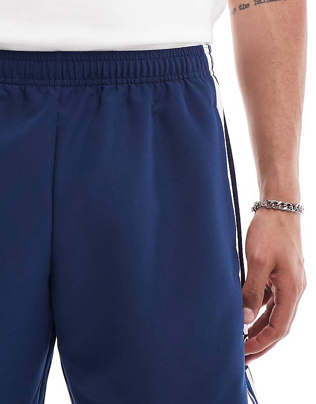 Asos Adidas Football Squadra Team Shorts In Navy