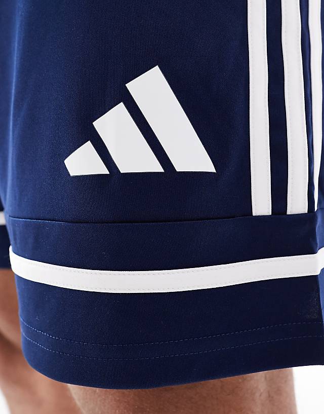 Asos Adidas Football Squadra25 Shorts In Navy