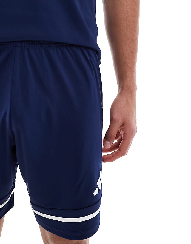 Asos Adidas Football Squadra25 Shorts In Navy