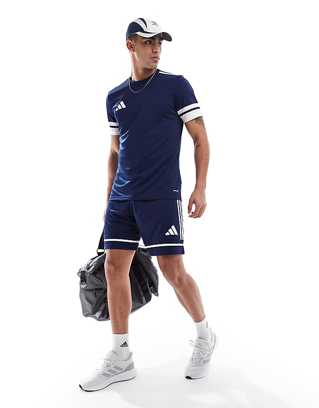 asos adidas Football Squadra25 shorts in navy