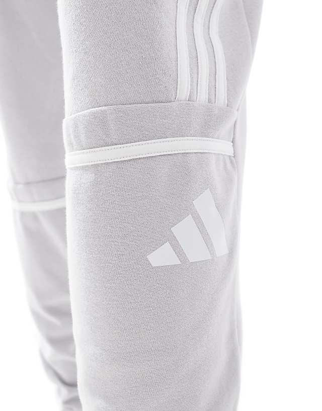 Asos Adidas Football Squadra25 Sweatpants In Grey