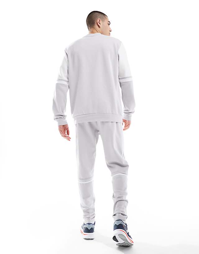 Asos Adidas Football Squadra25 Sweatpants In Grey