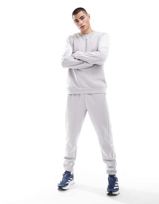 Asos Adidas Football Squadra25 Sweatshirt In Grey