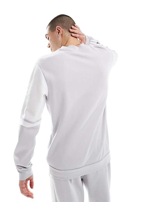 Asos Adidas Football Squadra25 Sweatshirt In Grey