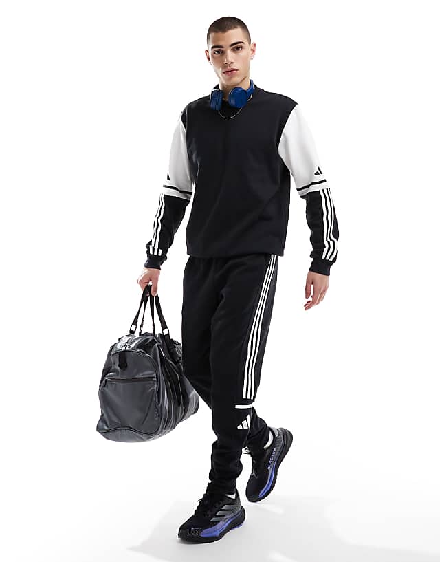 asos adidas Football Squadra25 trousers in black