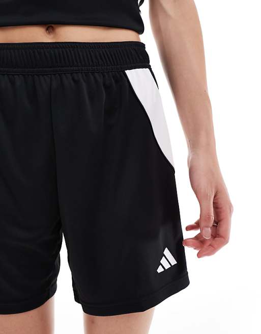 Asos Adidas Football Tiro 24 Shorts In Black