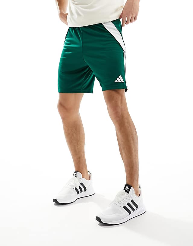 Asos Adidas Football Tiro 24 Shorts In Green