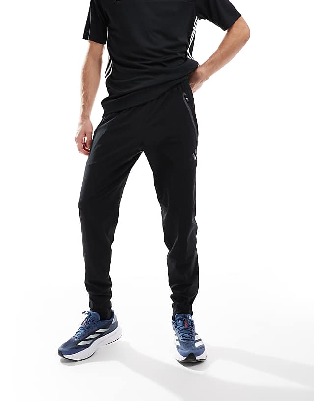 Asos Adidas Football Tiro 25 Joggers In Black