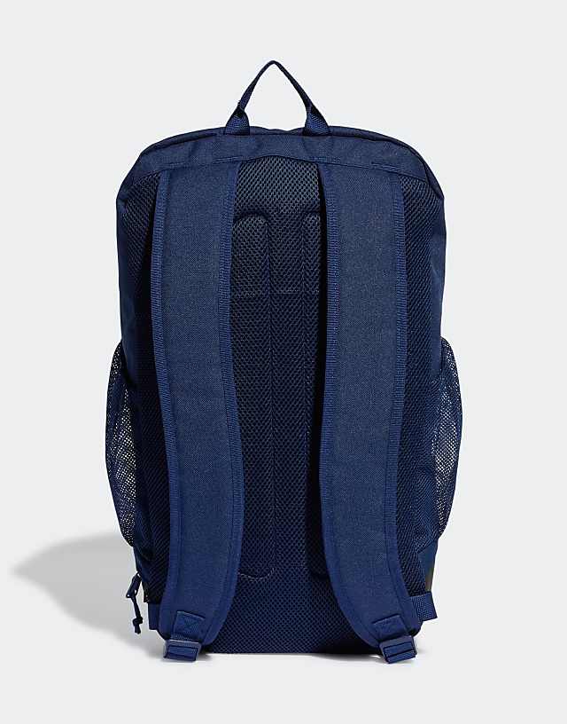 Asos Adidas Football Tiro Backpack In Navy