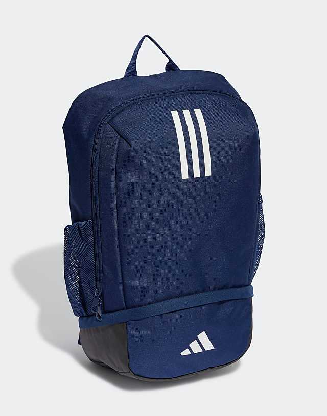 Asos Adidas Football Tiro Backpack In Navy