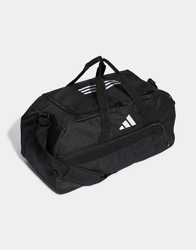 Asos Adidas Football Tiro Duffle Bag In Black