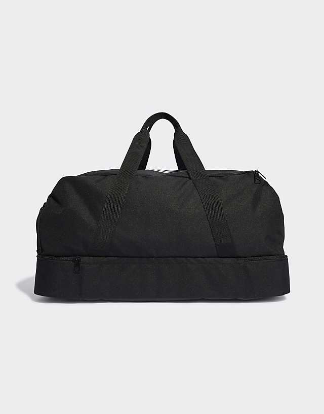 Asos Adidas Football Tiro Duffle Bag In Black